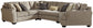 Pantomine 4-Piece Sectional with Cuddler at Cloud 9 Mattress & Furniture furniture, home furnishing, home decor