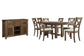 Moriville Dining Table and 6 Chairs with Storage at Cloud 9 Mattress & Furniture furniture, home furnishing, home decor