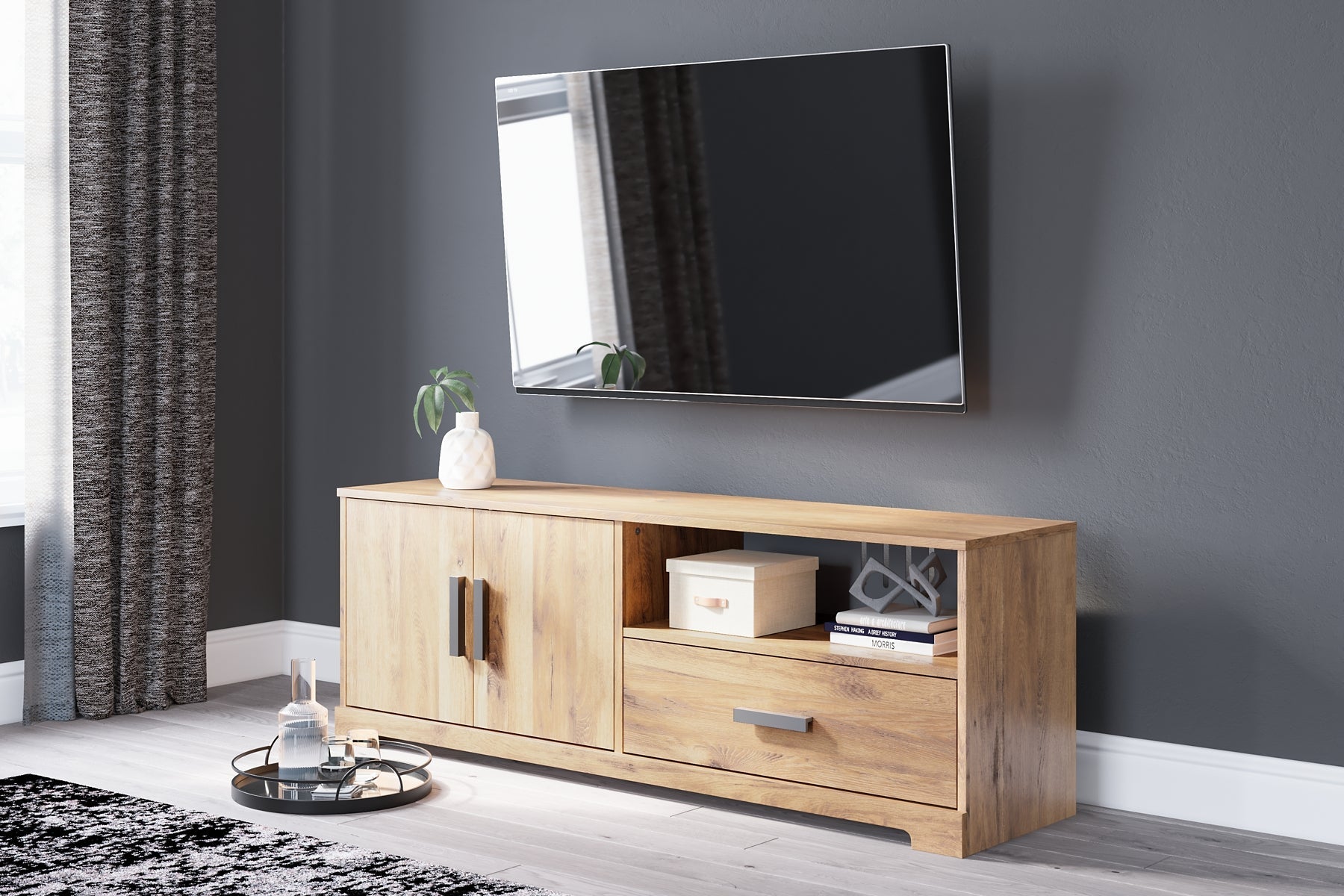 Larstin Medium TV Stand at Cloud 9 Mattress & Furniture furniture, home furnishing, home decor