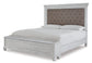 Kanwyn Queen Panel Bed with Storage with Mirrored Dresser, Chest and Nightstand at Cloud 9 Mattress & Furniture furniture, home furnishing, home decor