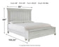 Kanwyn Queen Panel Bed with Storage with Dresser at Cloud 9 Mattress & Furniture furniture, home furnishing, home decor
