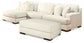 Zada 2-Piece Sectional with Ottoman at Cloud 9 Mattress & Furniture furniture, home furnishing, home decor