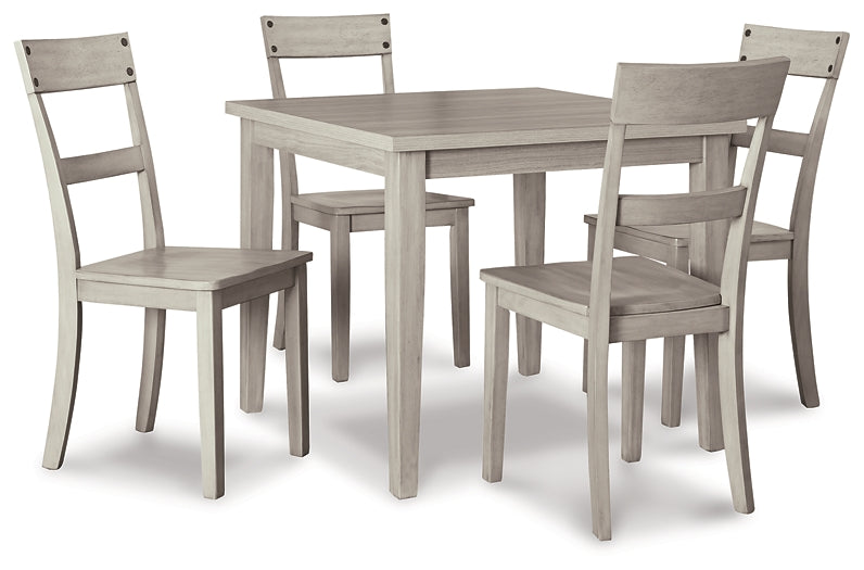 Loratti Square DRM Table Set (5/CN) at Cloud 9 Mattress & Furniture furniture, home furnishing, home decor