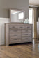 Zelen Dresser and Mirror at Cloud 9 Mattress & Furniture furniture, home furnishing, home decor