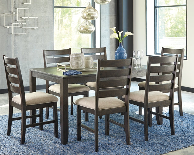 Rokane Dining Room Table Set (7/CN) at Cloud 9 Mattress & Furniture furniture, home furnishing, home decor