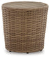 Sandy Bloom Outdoor Coffee Table with 2 End Tables at Cloud 9 Mattress & Furniture furniture, home furnishing, home decor