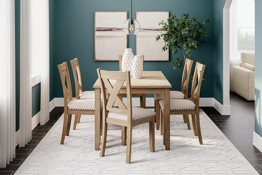 Sanbriar RECT DRM Table Set (7/CN) at Cloud 9 Mattress & Furniture furniture, home furnishing, home decor