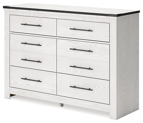 Schoenberg King Panel Bed with Dresser at Cloud 9 Mattress & Furniture furniture, home furnishing, home decor