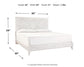 Paxberry King Panel Bed with Mirrored Dresser at Cloud 9 Mattress & Furniture furniture, home furnishing, home decor