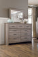 Zelen King Panel Bed with Mirrored Dresser at Cloud 9 Mattress & Furniture furniture, home furnishing, home decor