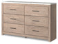 Senniberg Six Drawer Dresser at Cloud 9 Mattress & Furniture furniture, home furnishing, home decor