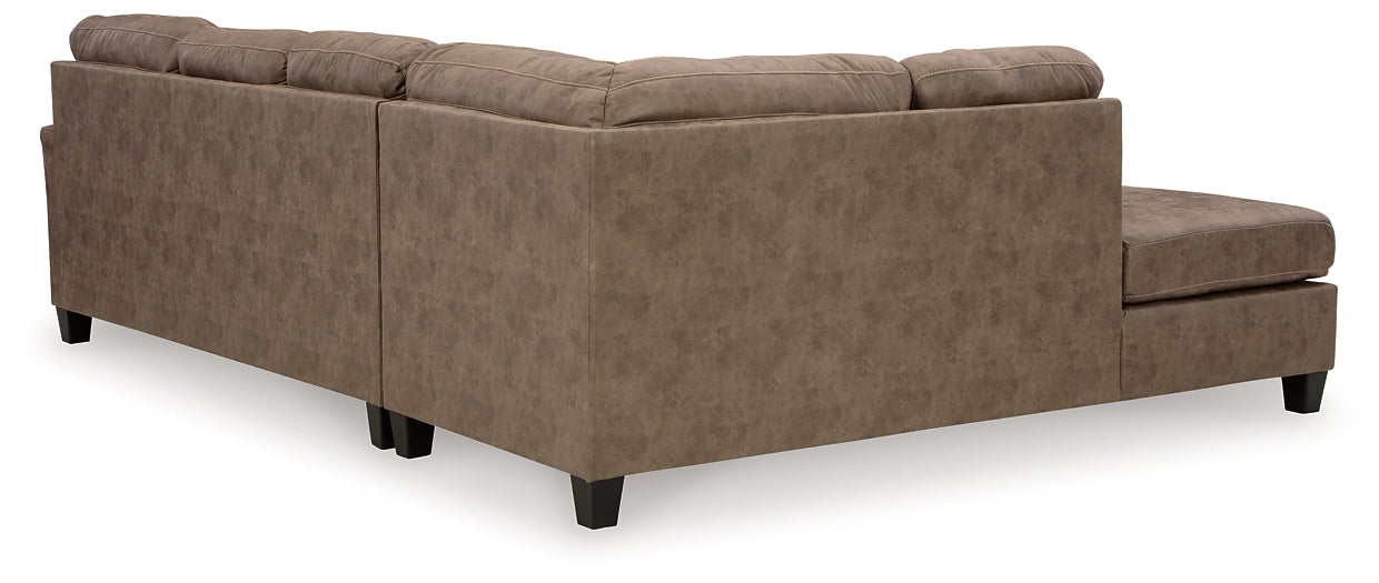 Navi 2-Piece Sectional Sofa Chaise at Cloud 9 Mattress & Furniture furniture, home furnishing, home decor