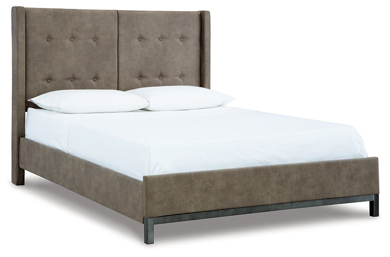 Wittland Queen Upholstered Panel Bed at Cloud 9 Mattress & Furniture furniture, home furnishing, home decor