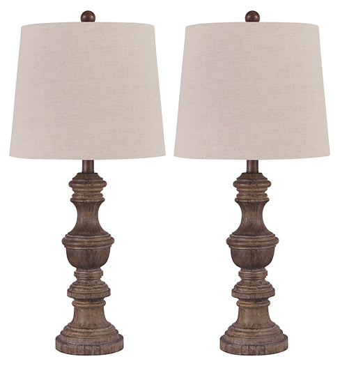 Magaly Poly Table Lamp (2/CN) at Cloud 9 Mattress & Furniture furniture, home furnishing, home decor