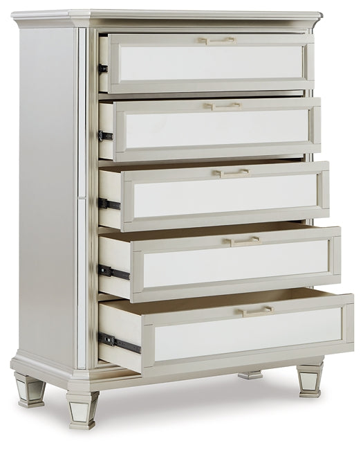 Lindenfield Five Drawer Chest at Cloud 9 Mattress & Furniture furniture, home furnishing, home decor