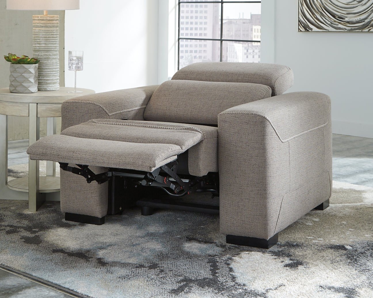 Mabton PWR Recliner/ADJ Headrest at Cloud 9 Mattress & Furniture furniture, home furnishing, home decor