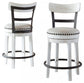 Valebeck UPH Swivel Barstool (1/CN) at Cloud 9 Mattress & Furniture furniture, home furnishing, home decor