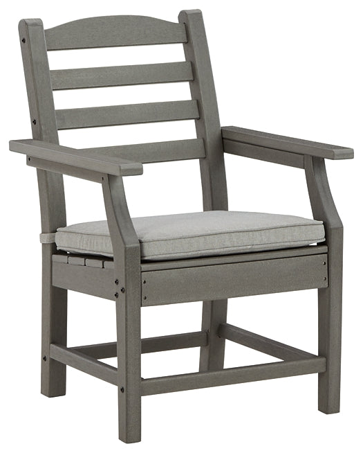 Visola Arm Chair With Cushion (2/CN) at Cloud 9 Mattress & Furniture furniture, home furnishing, home decor