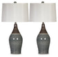 Niobe Ceramic Table Lamp (2/CN) at Cloud 9 Mattress & Furniture furniture, home furnishing, home decor