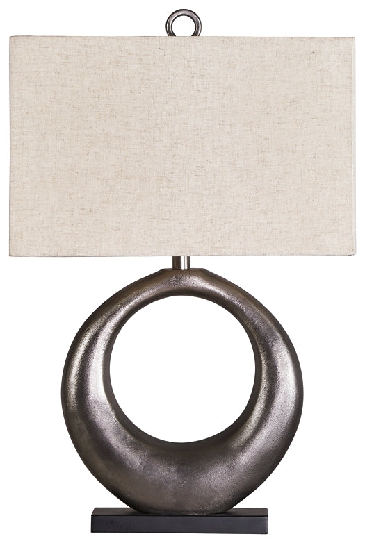 Saria Metal Table Lamp (1/CN) at Cloud 9 Mattress & Furniture furniture, home furnishing, home decor