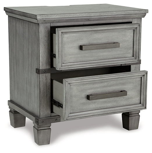 Russelyn Two Drawer Night Stand at Cloud 9 Mattress & Furniture furniture, home furnishing, home decor