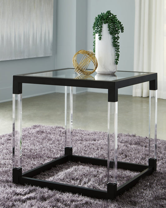Nallynx Square End Table at Cloud 9 Mattress & Furniture furniture, home furnishing, home decor
