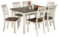 Whitesburg Dining Table and 6 Chairs at Cloud 9 Mattress & Furniture furniture, home furnishing, home decor