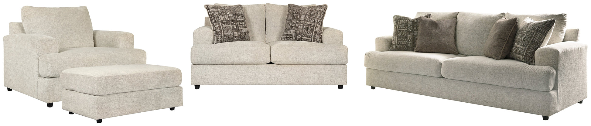 Soletren Sofa, Loveseat, Chair and Ottoman at Cloud 9 Mattress & Furniture furniture, home furnishing, home decor