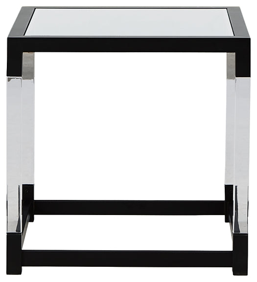 Nallynx Square End Table at Cloud 9 Mattress & Furniture furniture, home furnishing, home decor