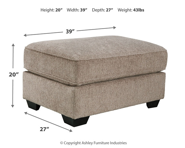 Pantomine 4-Piece Sectional with Ottoman at Cloud 9 Mattress & Furniture furniture, home furnishing, home decor