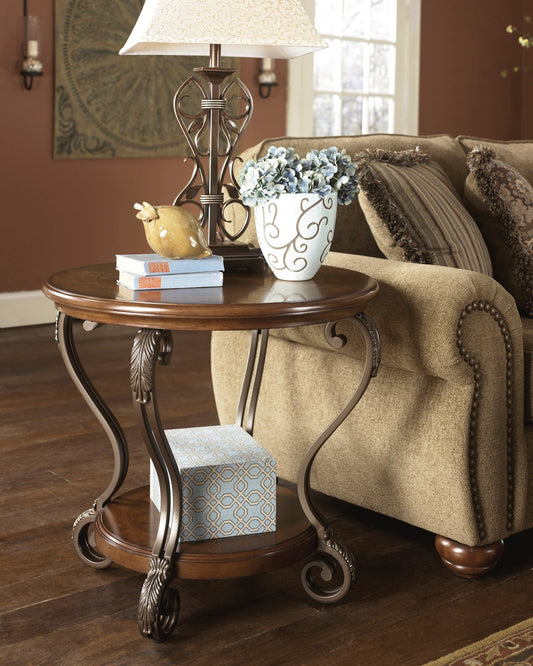 Nestor Round End Table at Cloud 9 Mattress & Furniture furniture, home furnishing, home decor