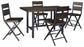 Kavara Counter Height Dining Table and 4 Barstools at Cloud 9 Mattress & Furniture furniture, home furnishing, home decor