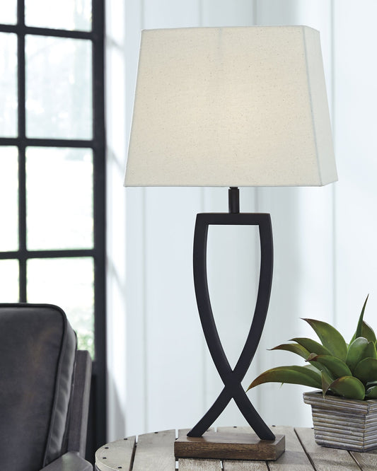 Makara Metal Table Lamp (2/CN) at Cloud 9 Mattress & Furniture furniture, home furnishing, home decor