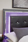 Lodanna Full Upholstered Panel Headboard with Dresser at Cloud 9 Mattress & Furniture furniture, home furnishing, home decor