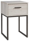 Socalle One Drawer Night Stand at Cloud 9 Mattress & Furniture furniture, home furnishing, home decor