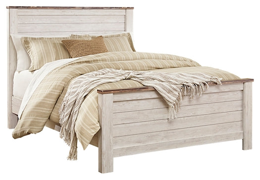 Willowton Queen Panel Bed with Dresser at Cloud 9 Mattress & Furniture furniture, home furnishing, home decor