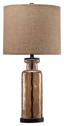 Laurentia Glass Table Lamp (1/CN) at Cloud 9 Mattress & Furniture furniture, home furnishing, home decor