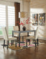 Kimonte Dining Table and 4 Chairs at Cloud 9 Mattress & Furniture furniture, home furnishing, home decor