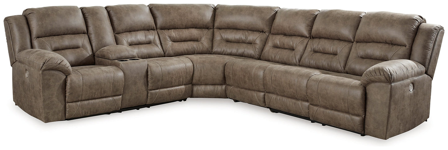 Ravenel 4-Piece Power Reclining Sectional at Cloud 9 Mattress & Furniture furniture, home furnishing, home decor