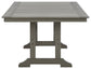 Visola RECT Dining Table w/UMB OPT at Cloud 9 Mattress & Furniture furniture, home furnishing, home decor