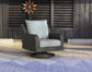 Rodeway South Outdoor Fire Pit Table and 4 Chairs at Cloud 9 Mattress & Furniture furniture, home furnishing, home decor