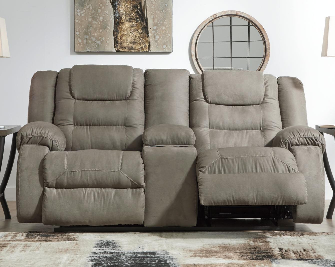 McCade DBL Rec Loveseat w/Console at Cloud 9 Mattress & Furniture furniture, home furnishing, home decor