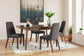 Lyncott Dining Table and 4 Chairs at Cloud 9 Mattress & Furniture furniture, home furnishing, home decor
