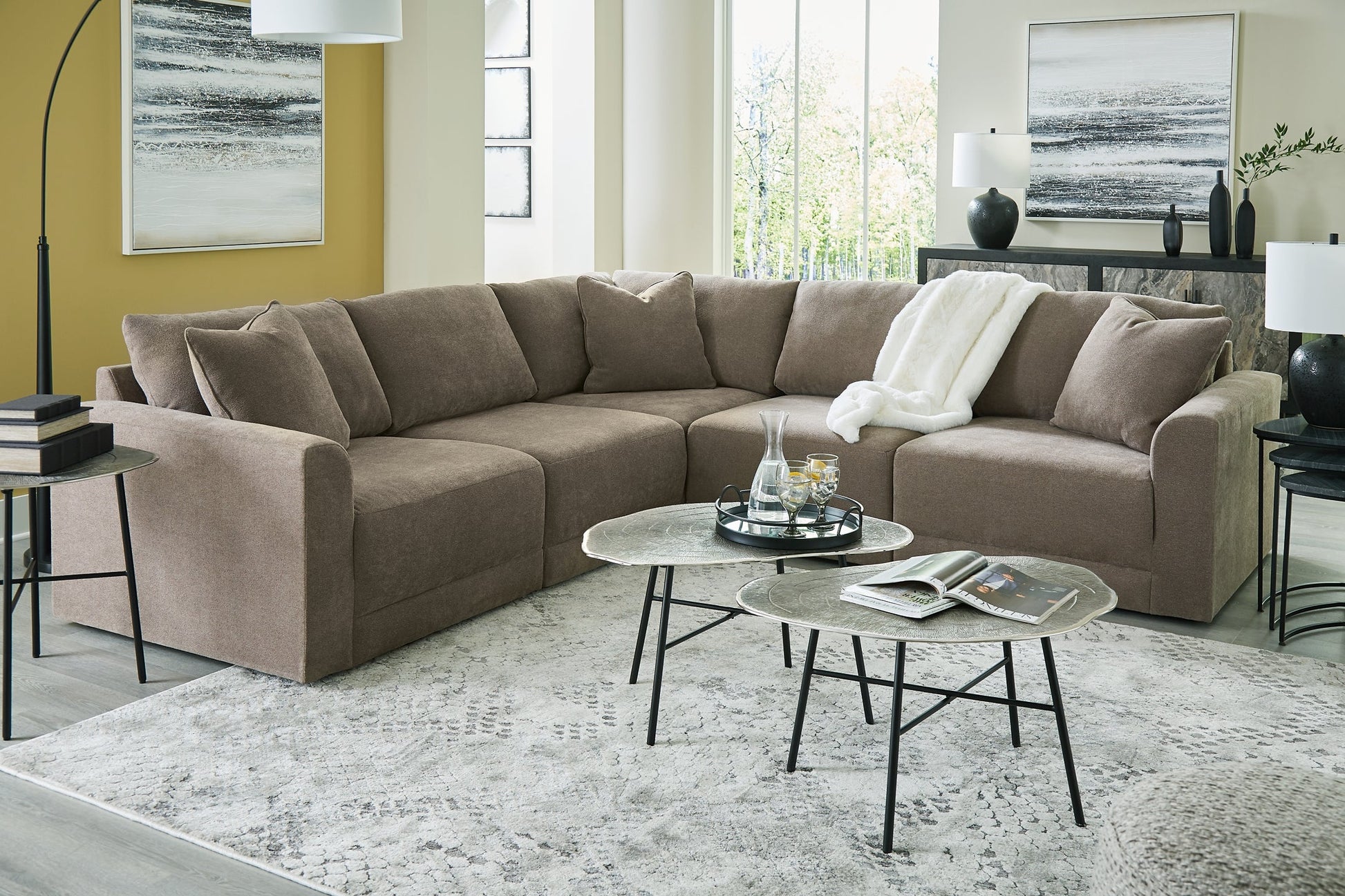 Raeanna 5-Piece Sectional at Cloud 9 Mattress & Furniture furniture, home furnishing, home decor