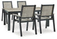 Mount Valley Outdoor Dining Table and 4 Chairs at Cloud 9 Mattress & Furniture furniture, home furnishing, home decor