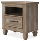 Yarbeck One Drawer Night Stand at Cloud 9 Mattress & Furniture furniture, home furnishing, home decor