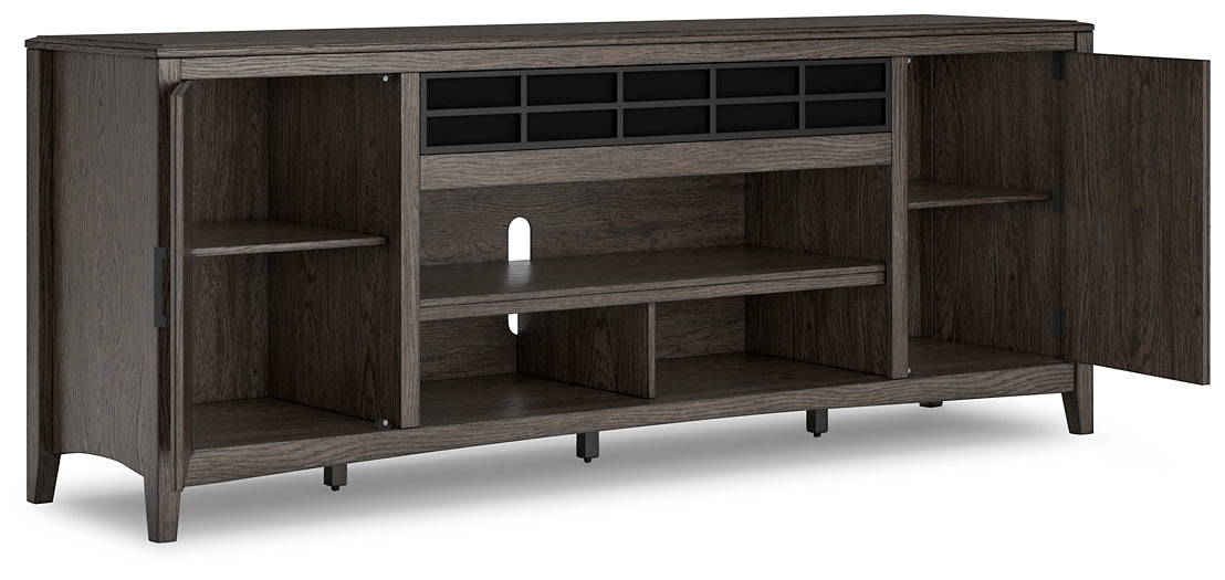 Montillan XL TV Stand w/Fireplace Option at Cloud 9 Mattress & Furniture furniture, home furnishing, home decor