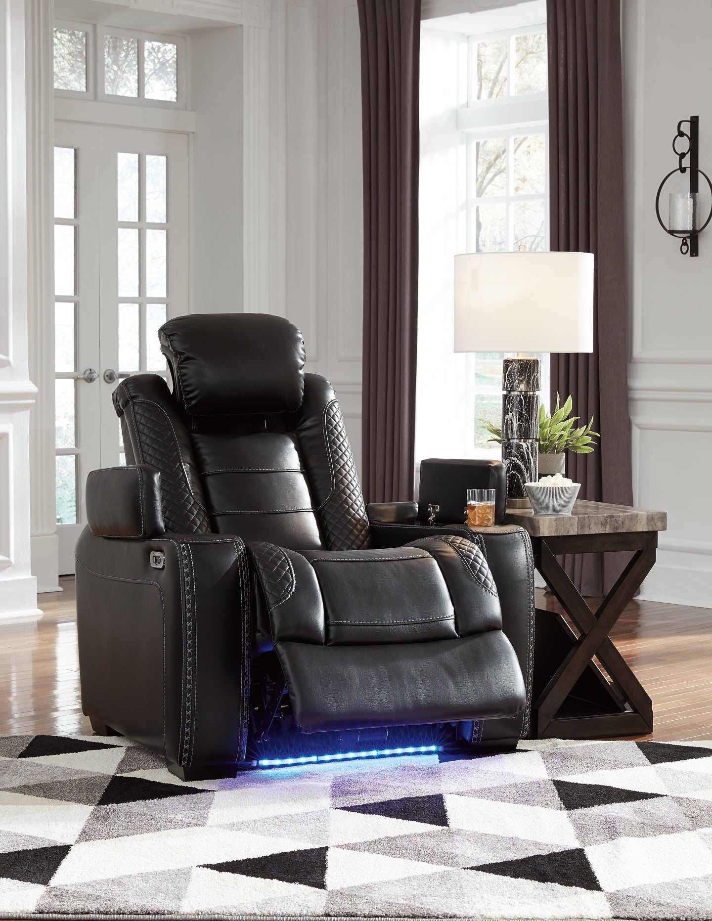 Party Time PWR Recliner/ADJ Headrest at Cloud 9 Mattress & Furniture furniture, home furnishing, home decor