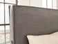 Krystanza Queen Upholstered Panel Bed at Cloud 9 Mattress & Furniture furniture, home furnishing, home decor