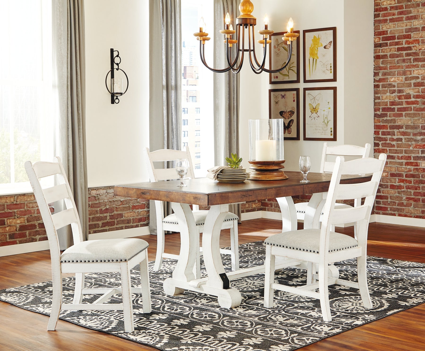 Valebeck Dining Table and 4 Chairs at Cloud 9 Mattress & Furniture furniture, home furnishing, home decor
